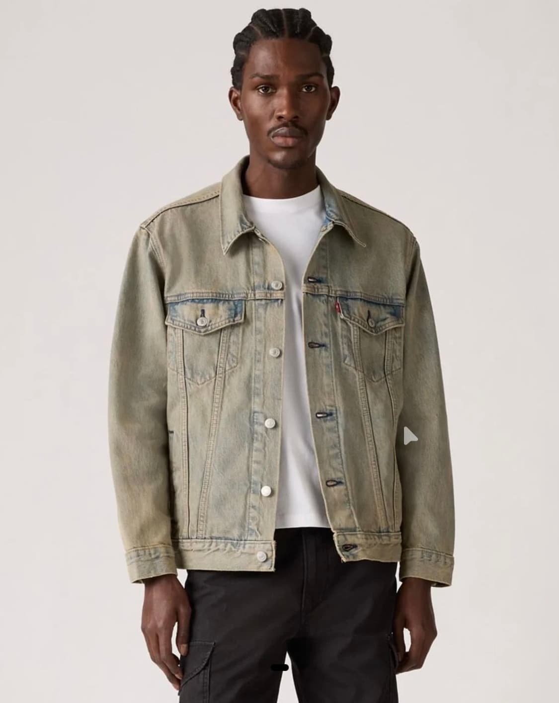 [새상품/L] 리바이스 릴렉스 트러커 NXBD - 중청 빈티지 워싱 상품이미지1