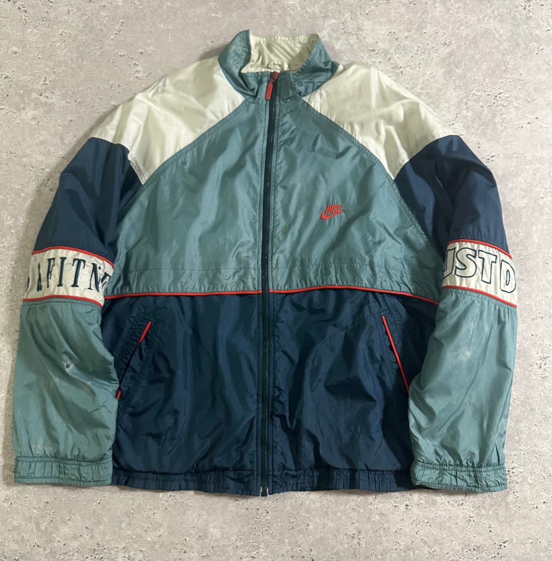 NIKE 90s 오리지널 멀티 컬러 'JUST DO IT' 바람막이 상품이미지2