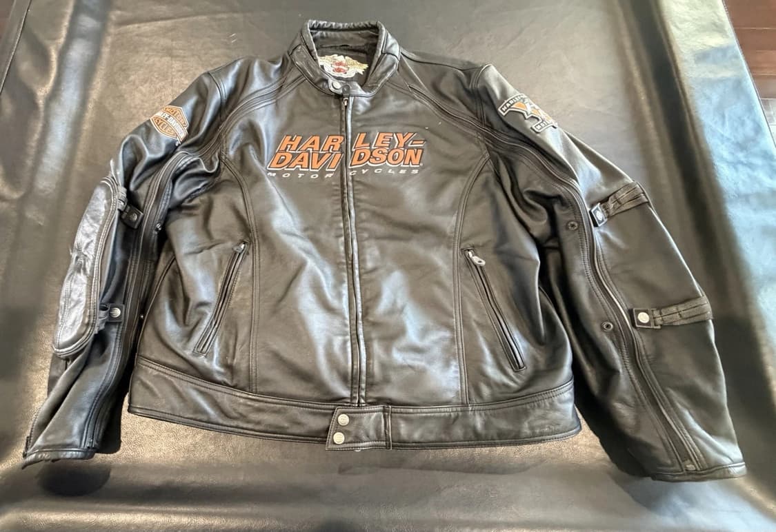 할리데이비슨 FXRG 메쉬 가죽 자켓 상품이미지1