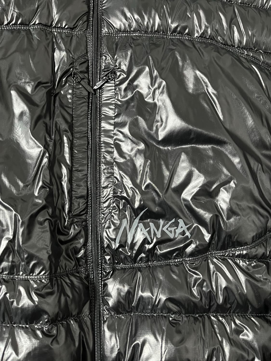 난가 에어리얼 다운 파카 패커블 블랙 XL 상품이미지3