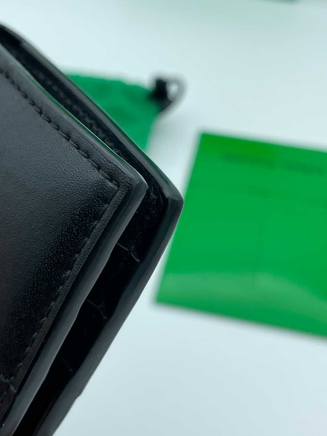 [ 정품 / 풀구성 ] 보테가베네타 맥시 오거나이저 블랙  상품이미지5