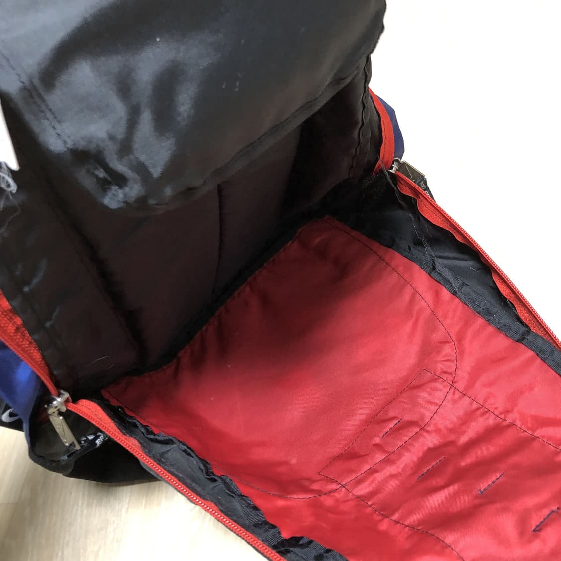 (OS) 90's 나이키 NIKE ACG 유틸리티 백팩 가방 네이비 레드 상품이미지5