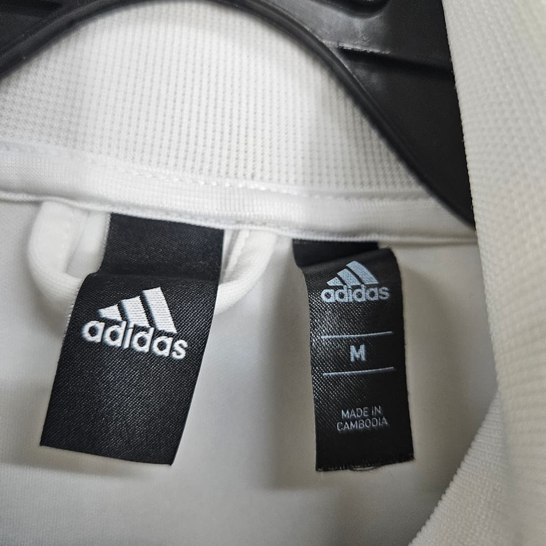 아디다스 화이트 져지 M 상품이미지3