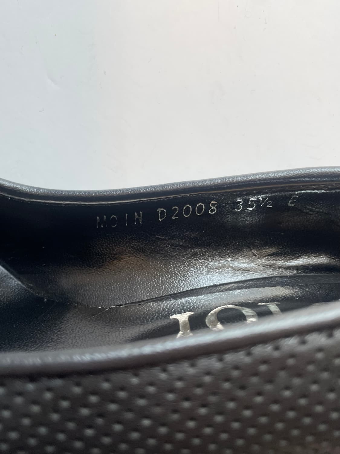 [정품] Christian Dior 오픈토 펌프스 가우초 D버클 225~ 상품이미지4