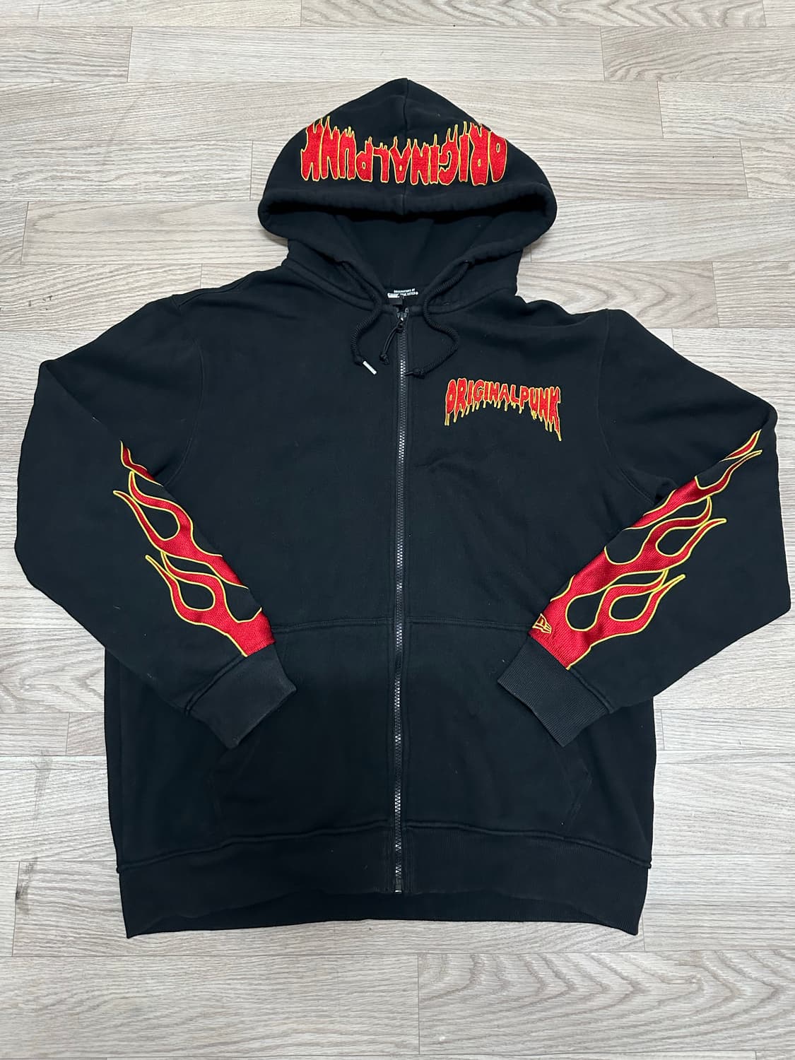 뉴에라 ORIGINALPUNK 후드집업 XL 상품이미지1