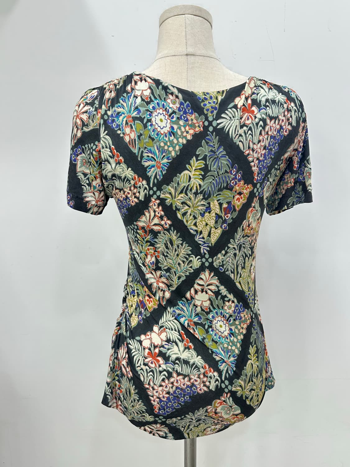 에트로 보타니컬 패턴 셔링 반팔 상품이미지3