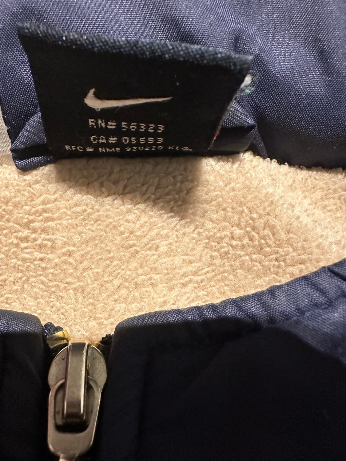 나이키 아스날 2001-02 후드 레인자켓 m 상품이미지6