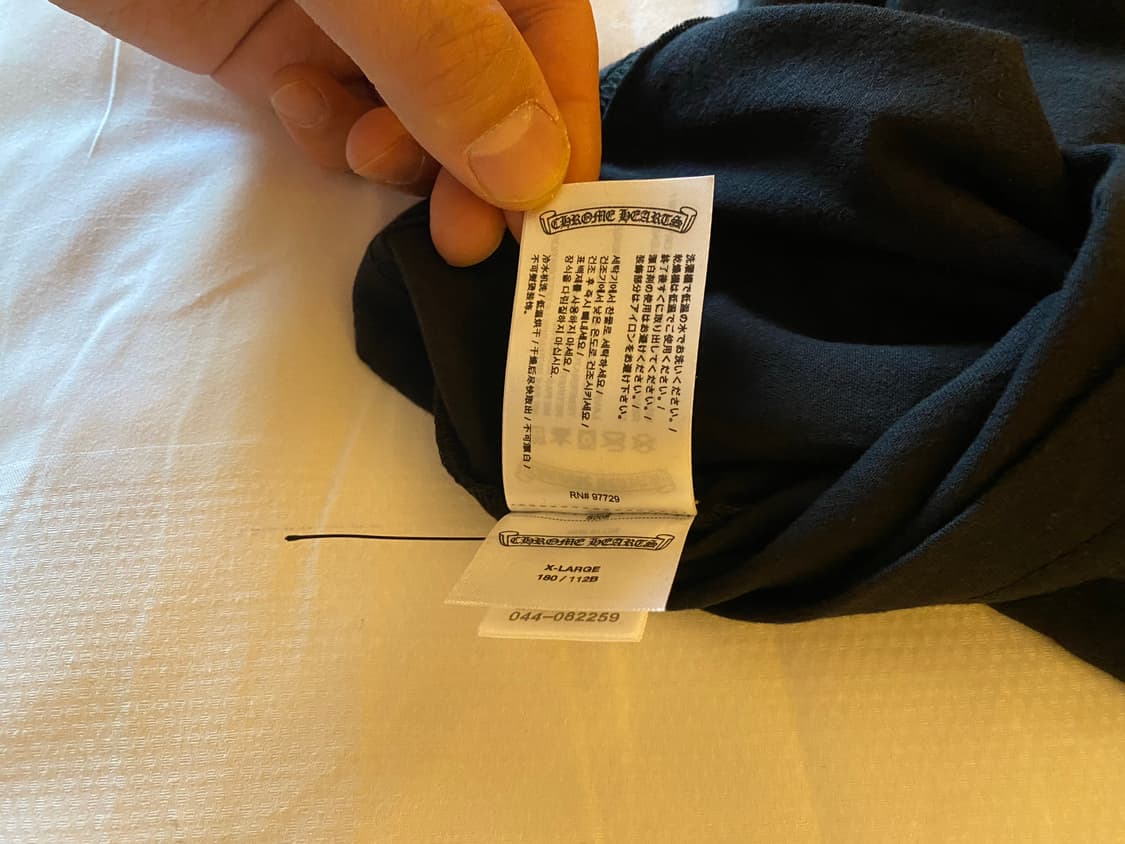 (새싱품/XL) 크롬하츠 넥로고 롱슬리브 상품이미지5