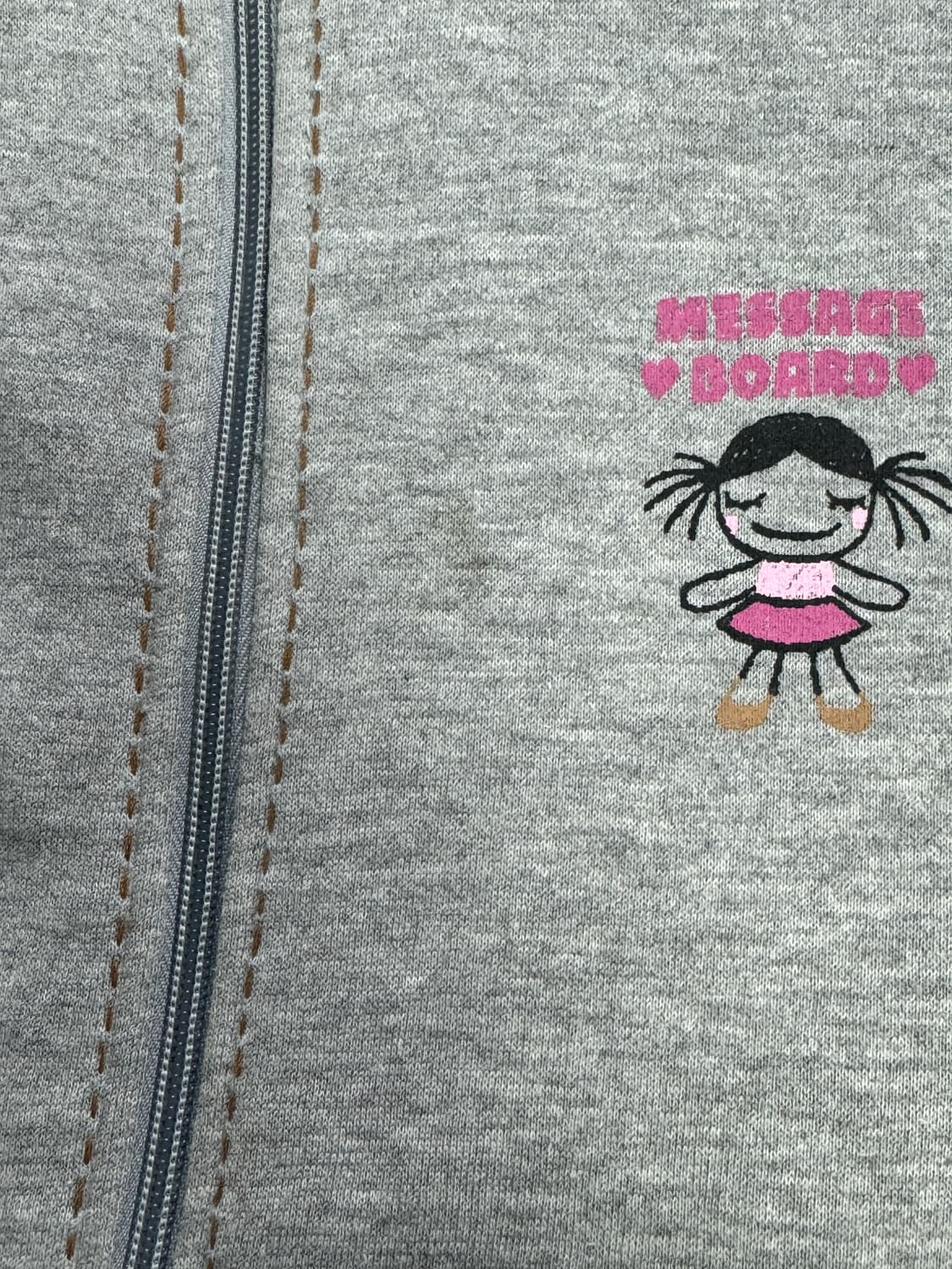 빈티지 그레이 집업 상품이미지5