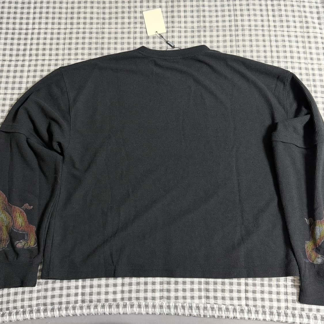 VALE FOREVER WAR DOG 빈티지 니트 긴팔티 상품이미지4