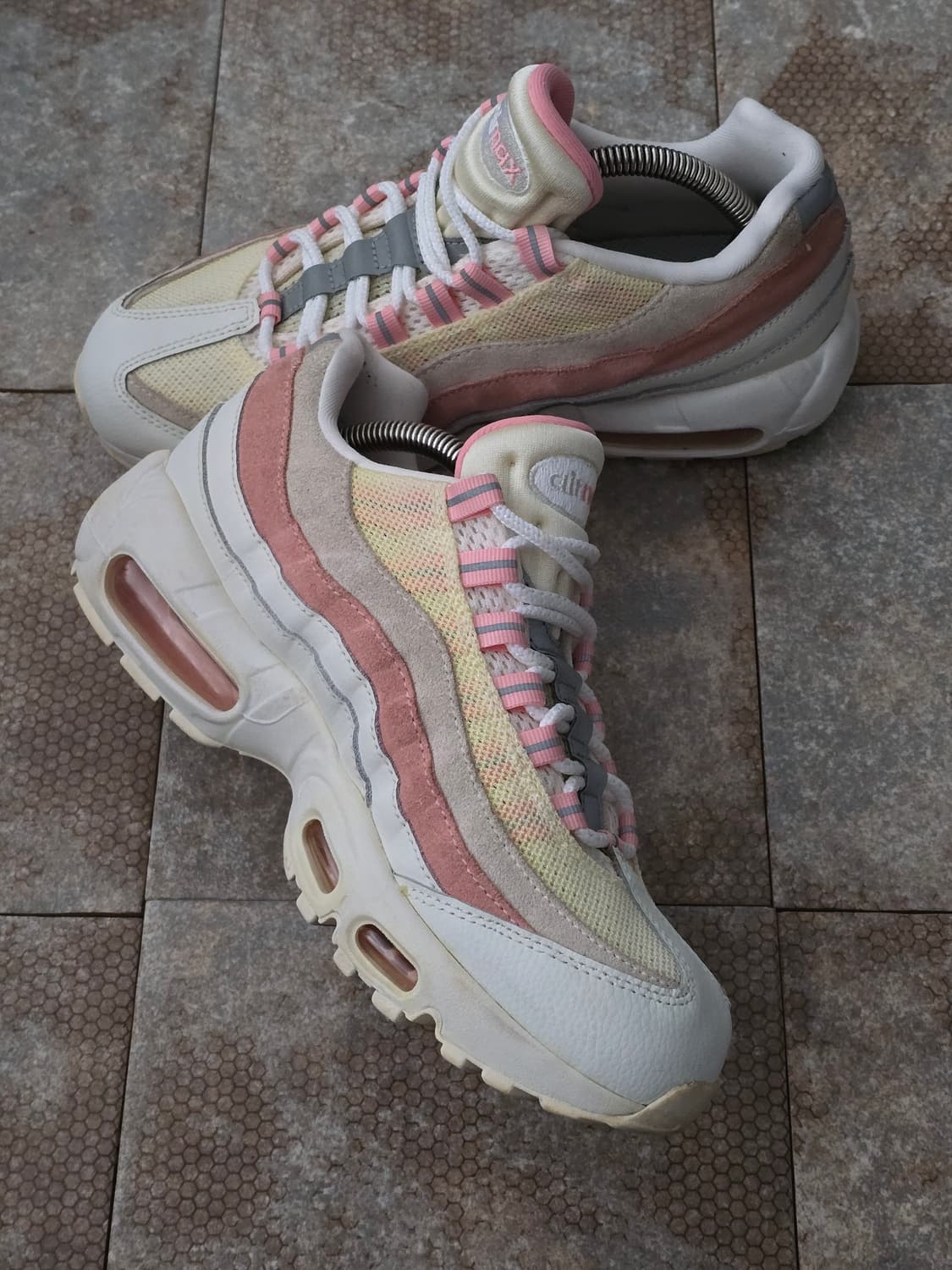 (250)나이키 에어맥스 95 블리치드 코랄  상품이미지5