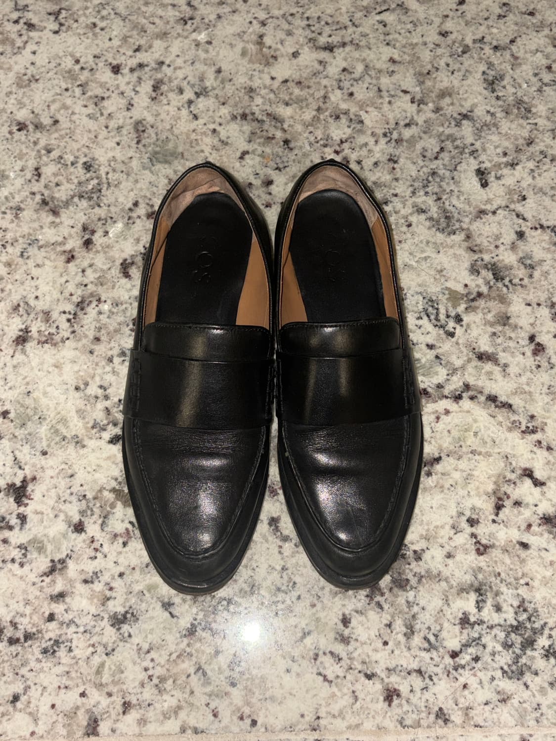 COS 블랙 레더 로퍼 37 상품이미지2