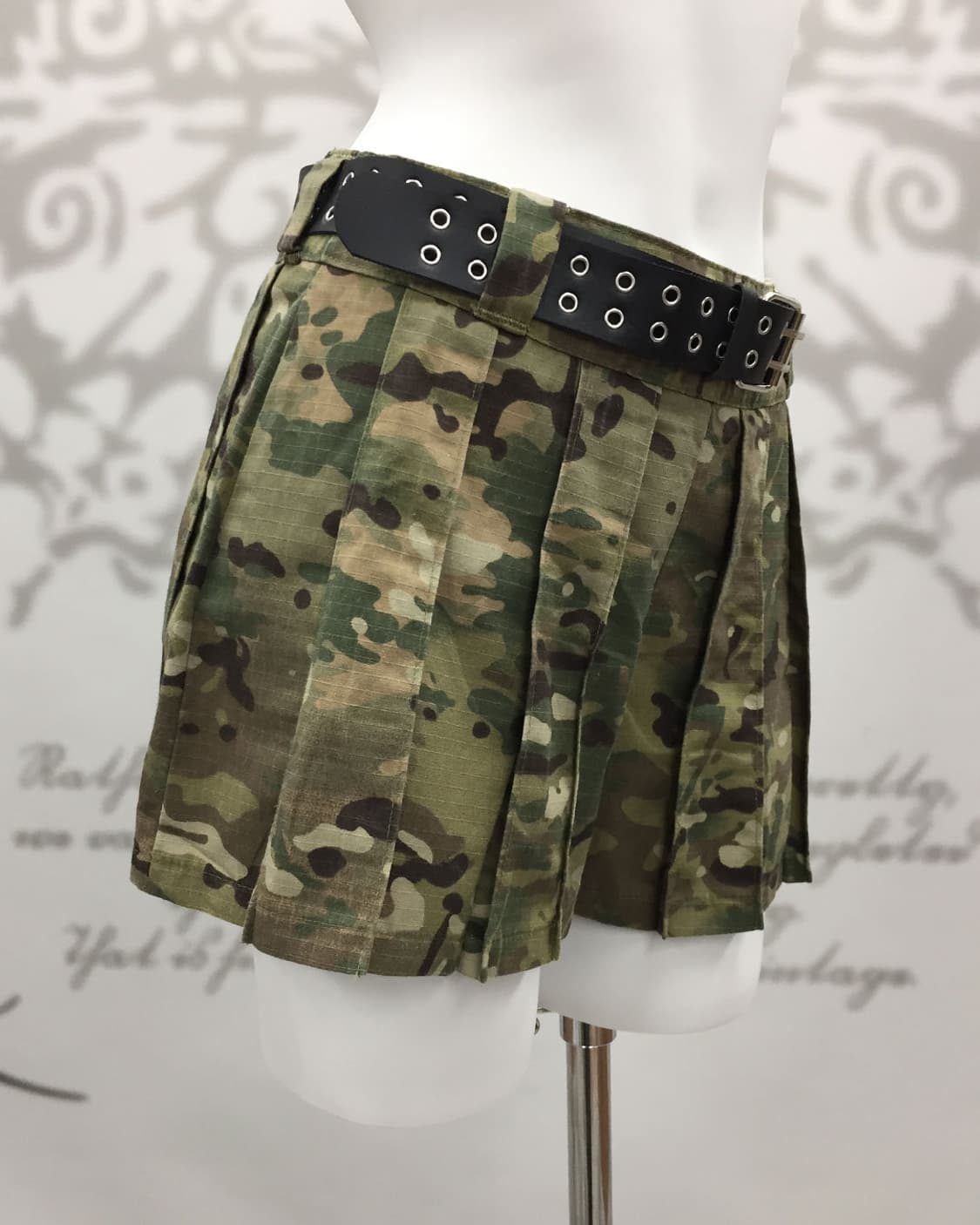 00's Camouflage pleated skort  상품이미지1