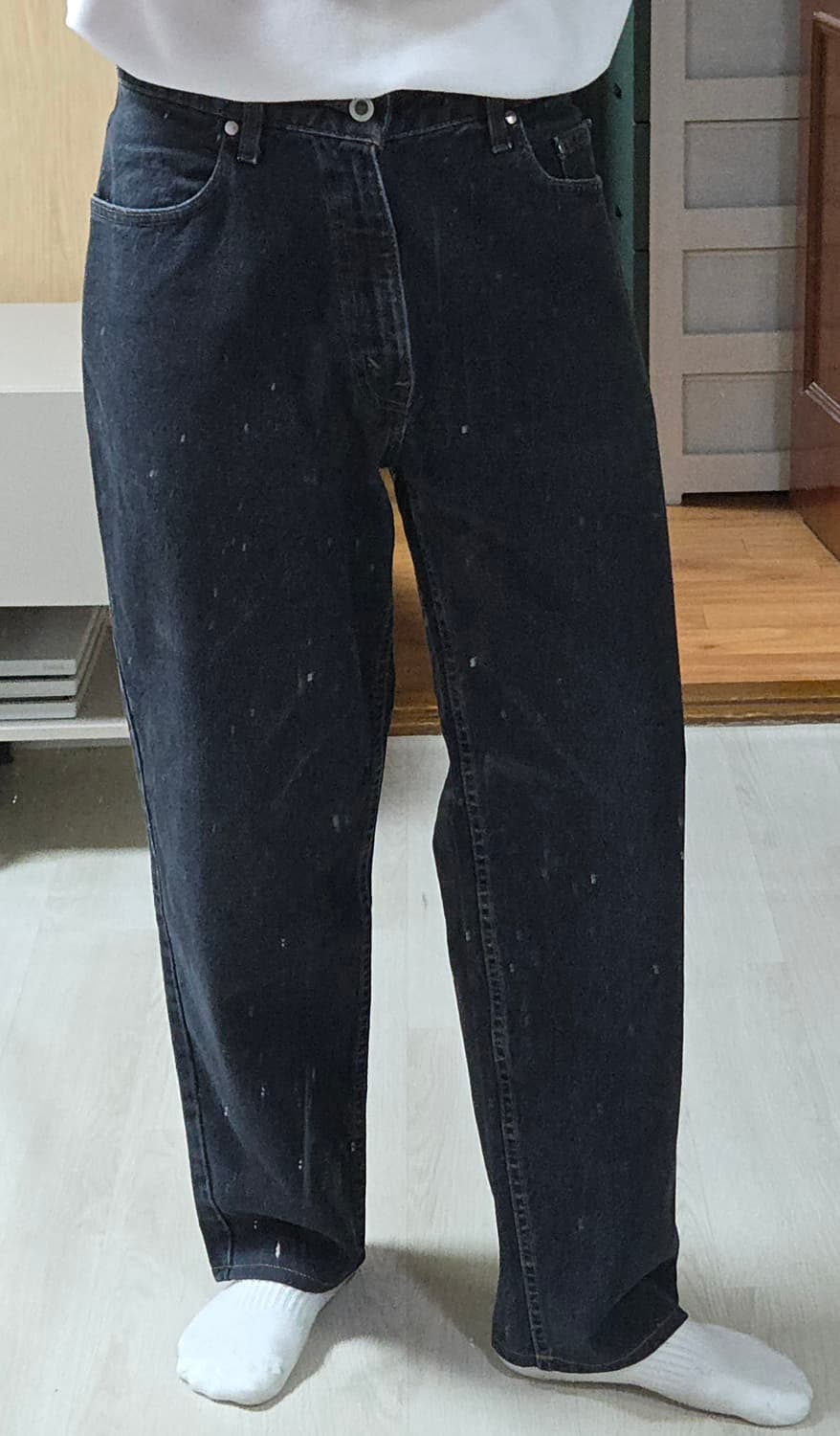 (착샷) 리바이스 90s USA 실버탭 루즈 데님  상품이미지9