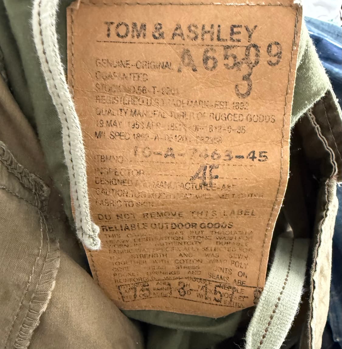 Tom and Ashley 멀티포켓 와이드 카고 팬츠 상품이미지7