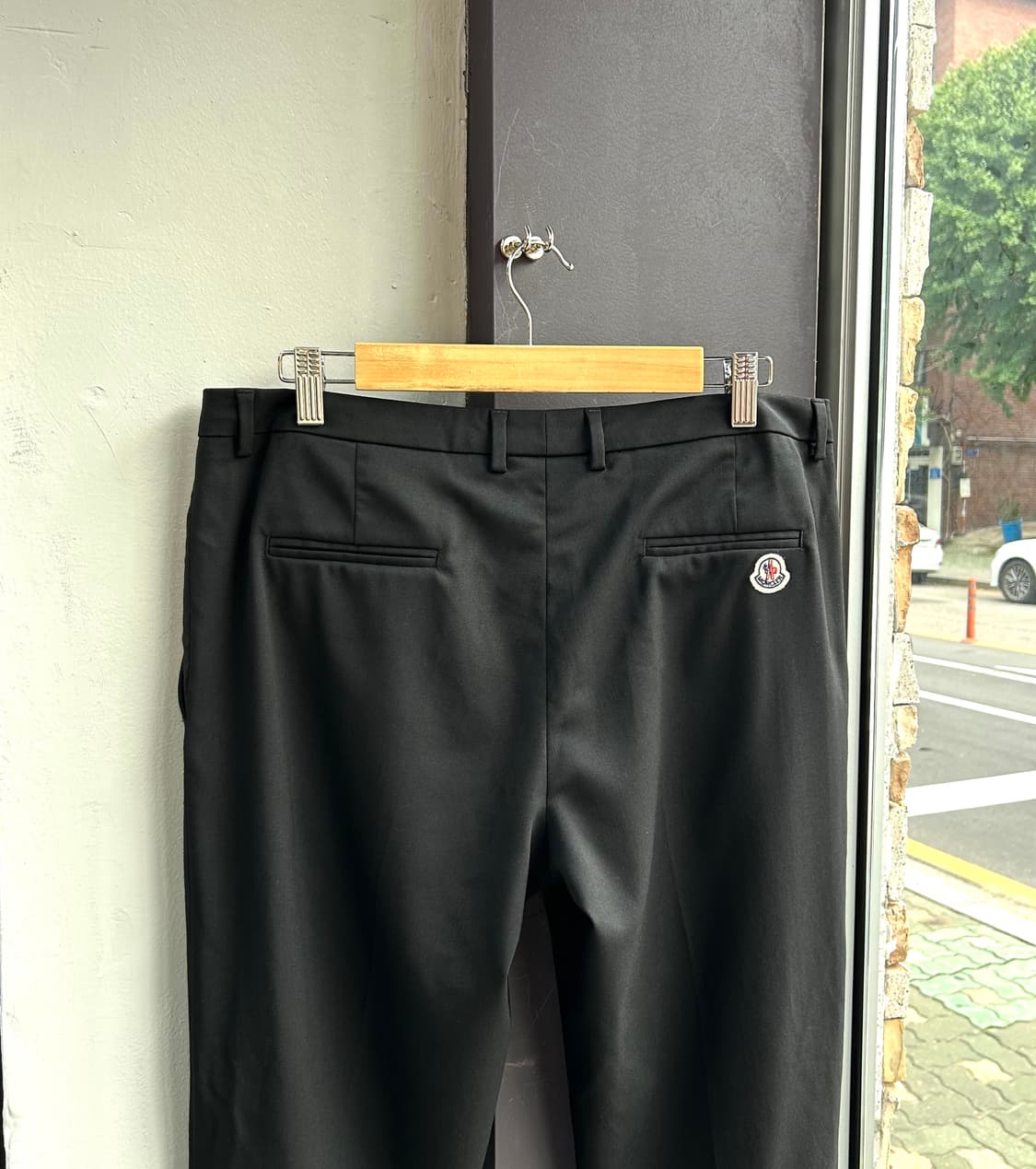 33~34/ 몽클레어 로고패치 슬랙스 (새상품) 상품이미지8