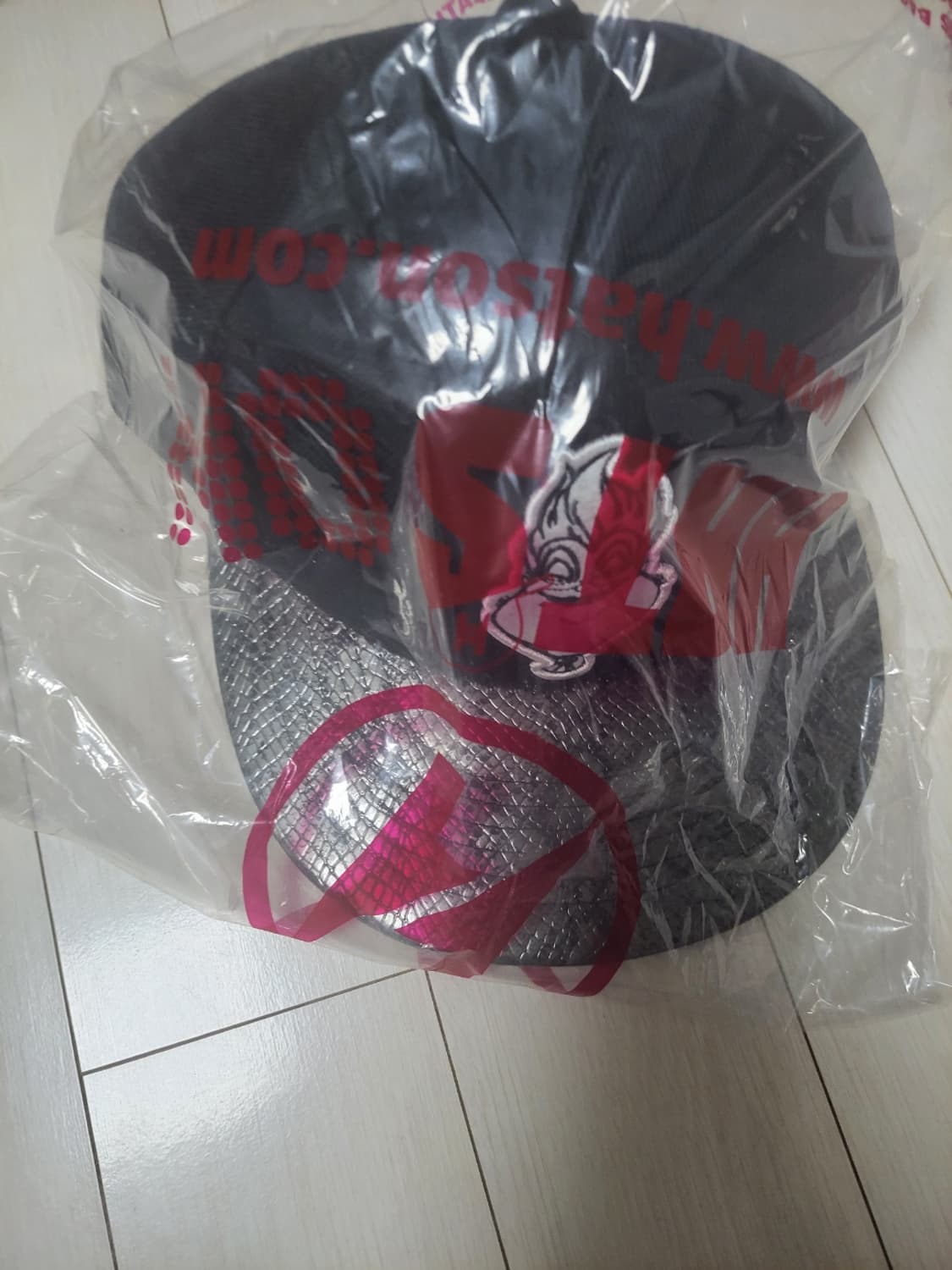 급처새상품!햇츠온X디즈니콜라보 인어공주마녀모자스냅백 리즈리사st나이키st 상품이미지2