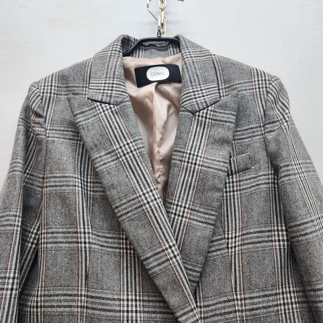 DeWL 듀엘 체크 더블 자켓 55(S) 상품이미지2
