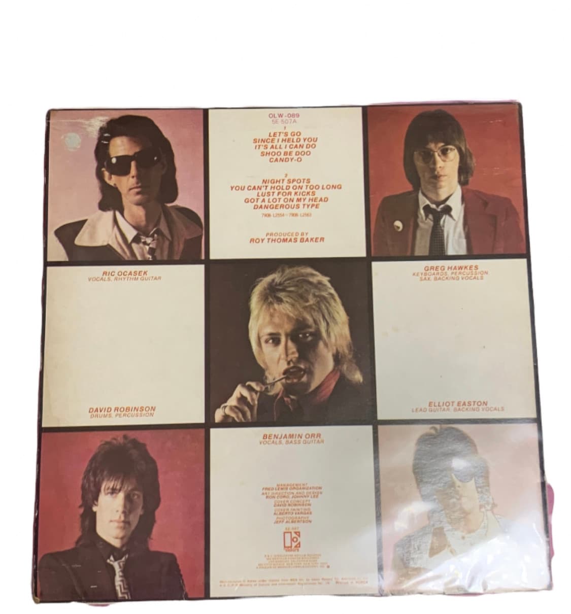 LP 엘피 The Cars 더 카스 - Candy-O 상품이미지2
