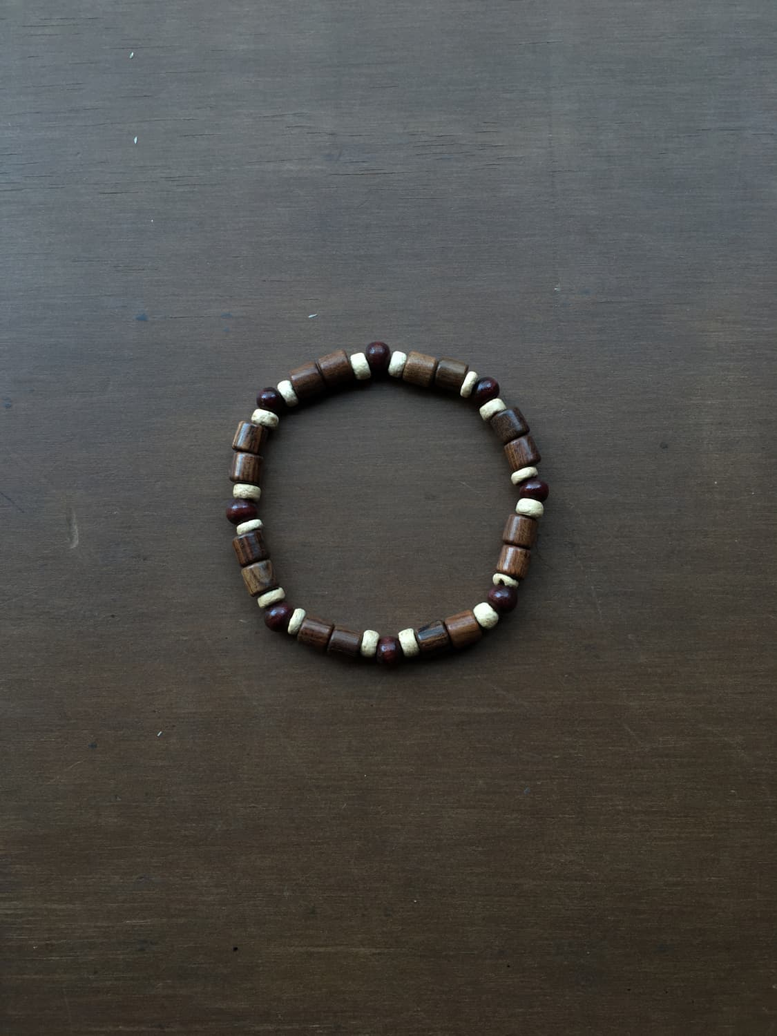 dark wood ball bracelet 상품이미지1