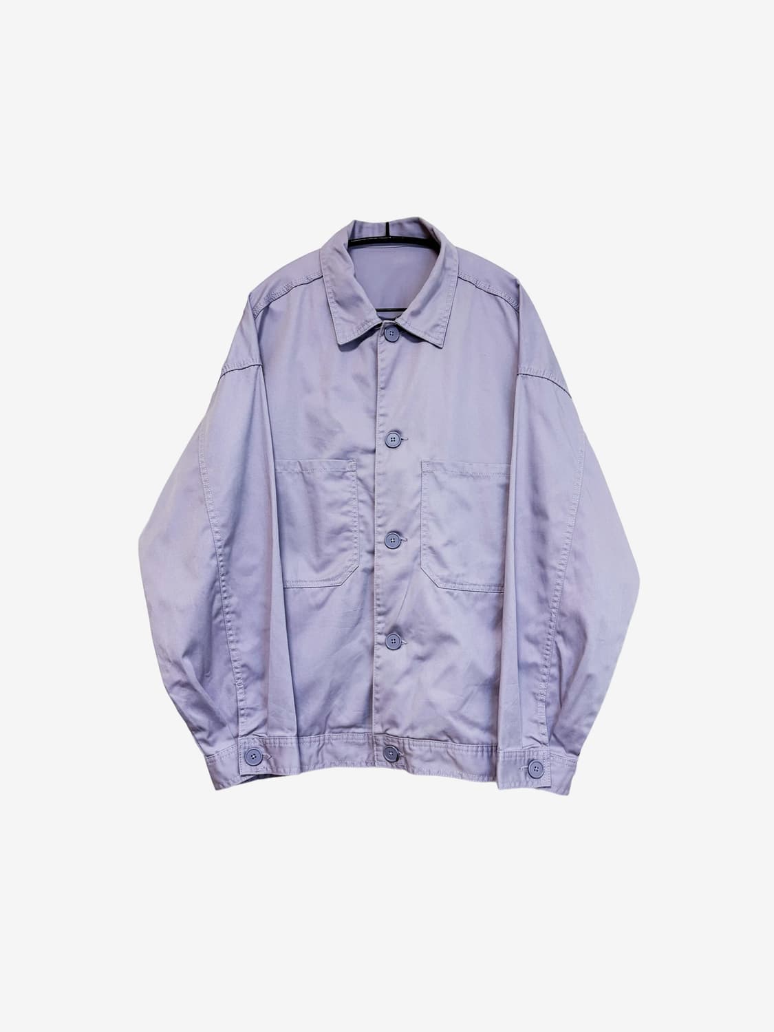 Oversized Trucker Jacket - Light Purple 상품이미지5