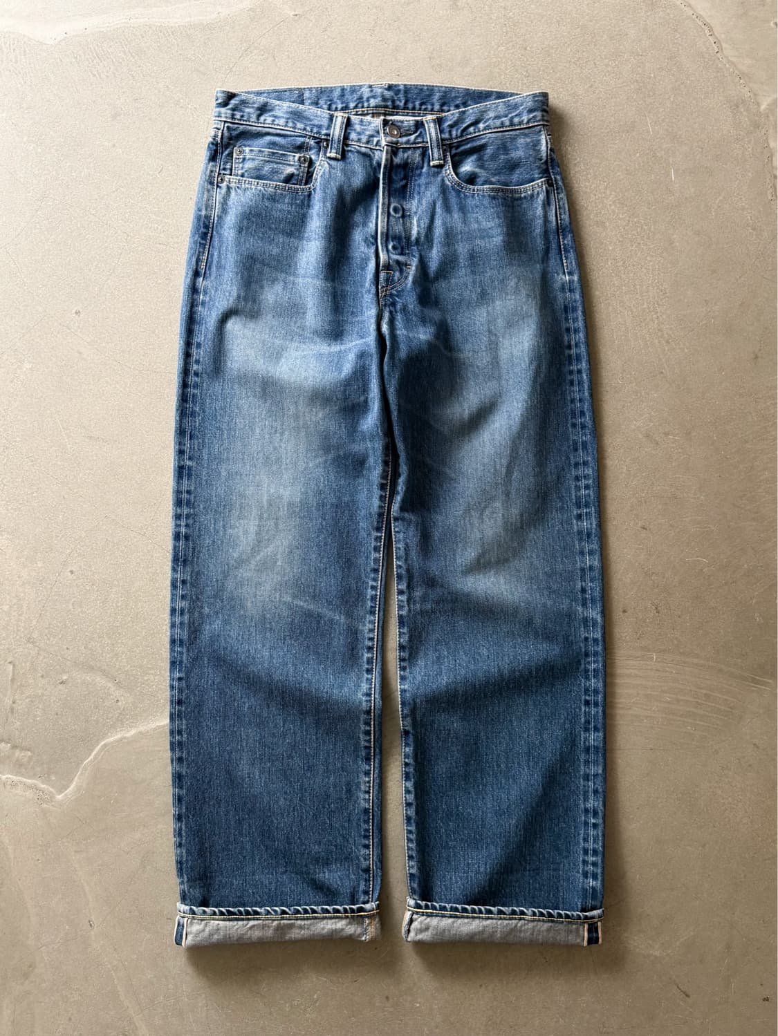 Brocante Selvedge Wide Denim Pants 상품이미지1