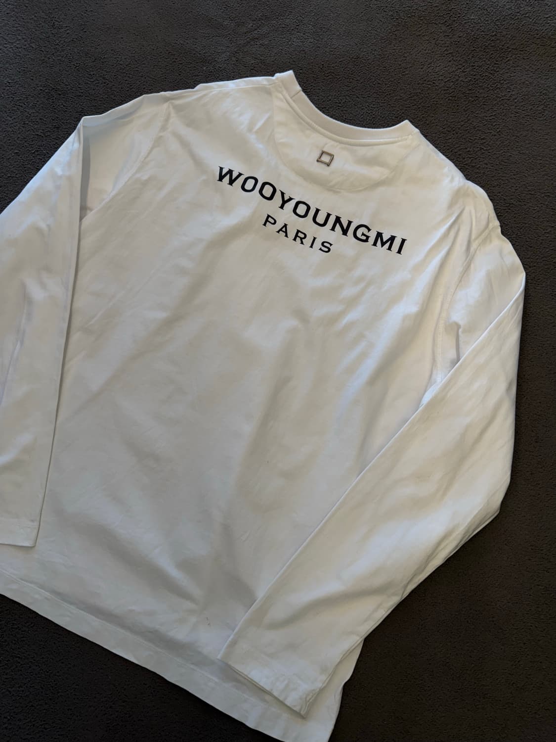 우영미 백로고 롱슬리브 처분  상품이미지1