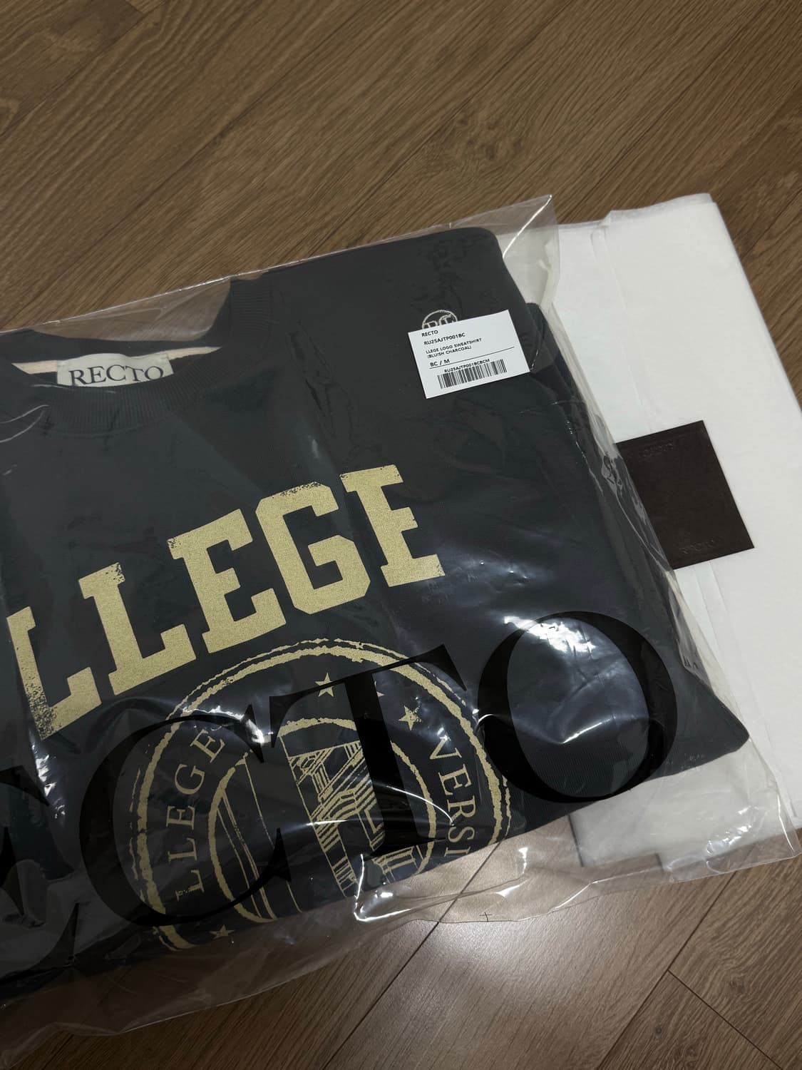 Recto 렉토 맨투맨 상품이미지2