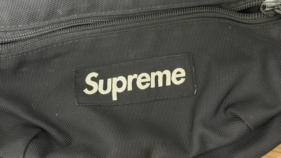 슈프림 웨이스트백 블랙 - 18SS 상품이미지8