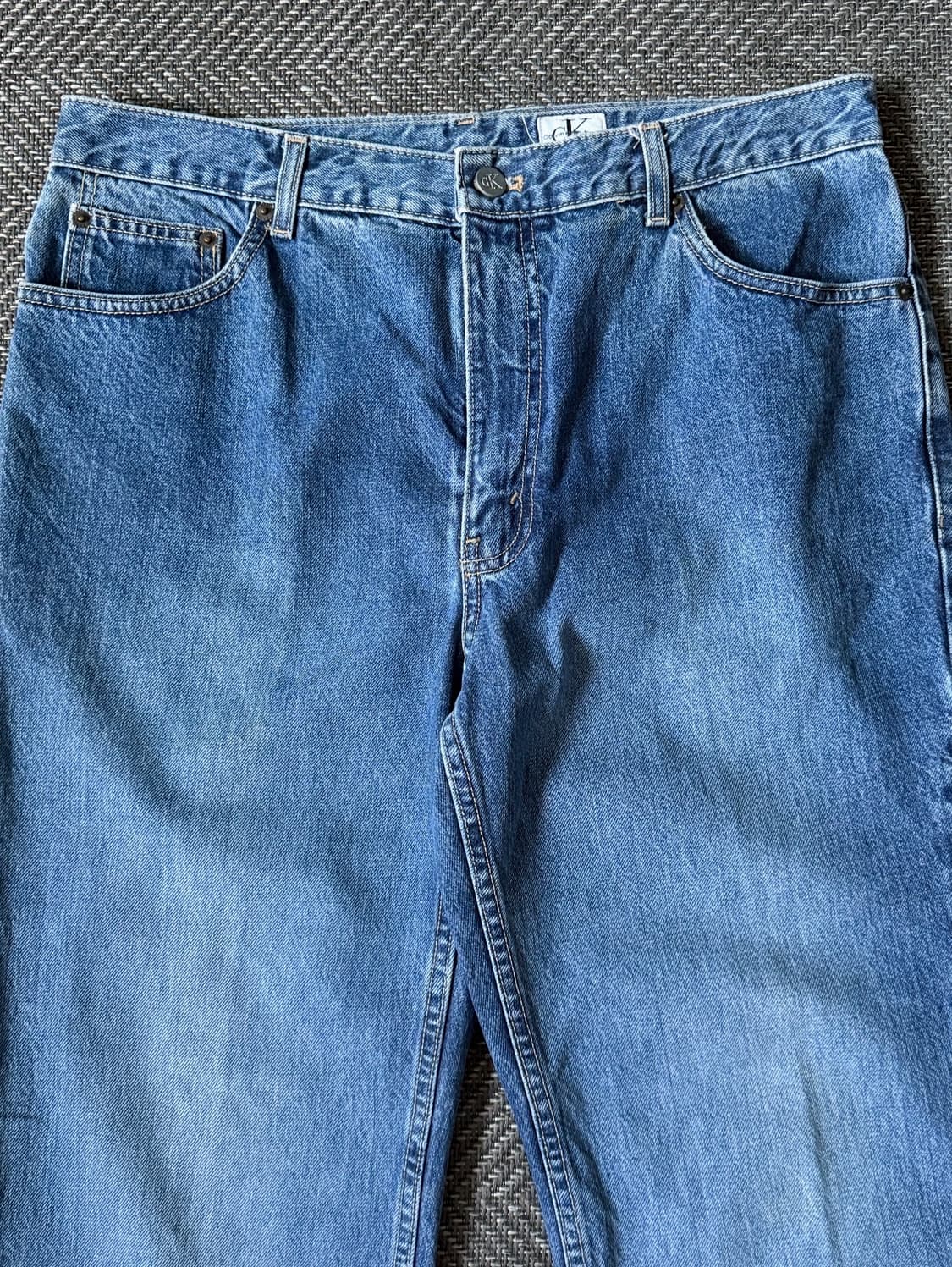 (34) 90s 캘빈클라인 중청 빈티지 데님팬츠 상품이미지2
