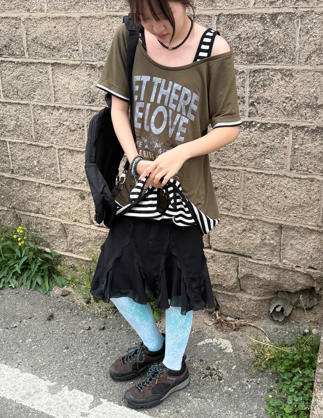 y2k 레이어드 상의 세트 상품이미지4