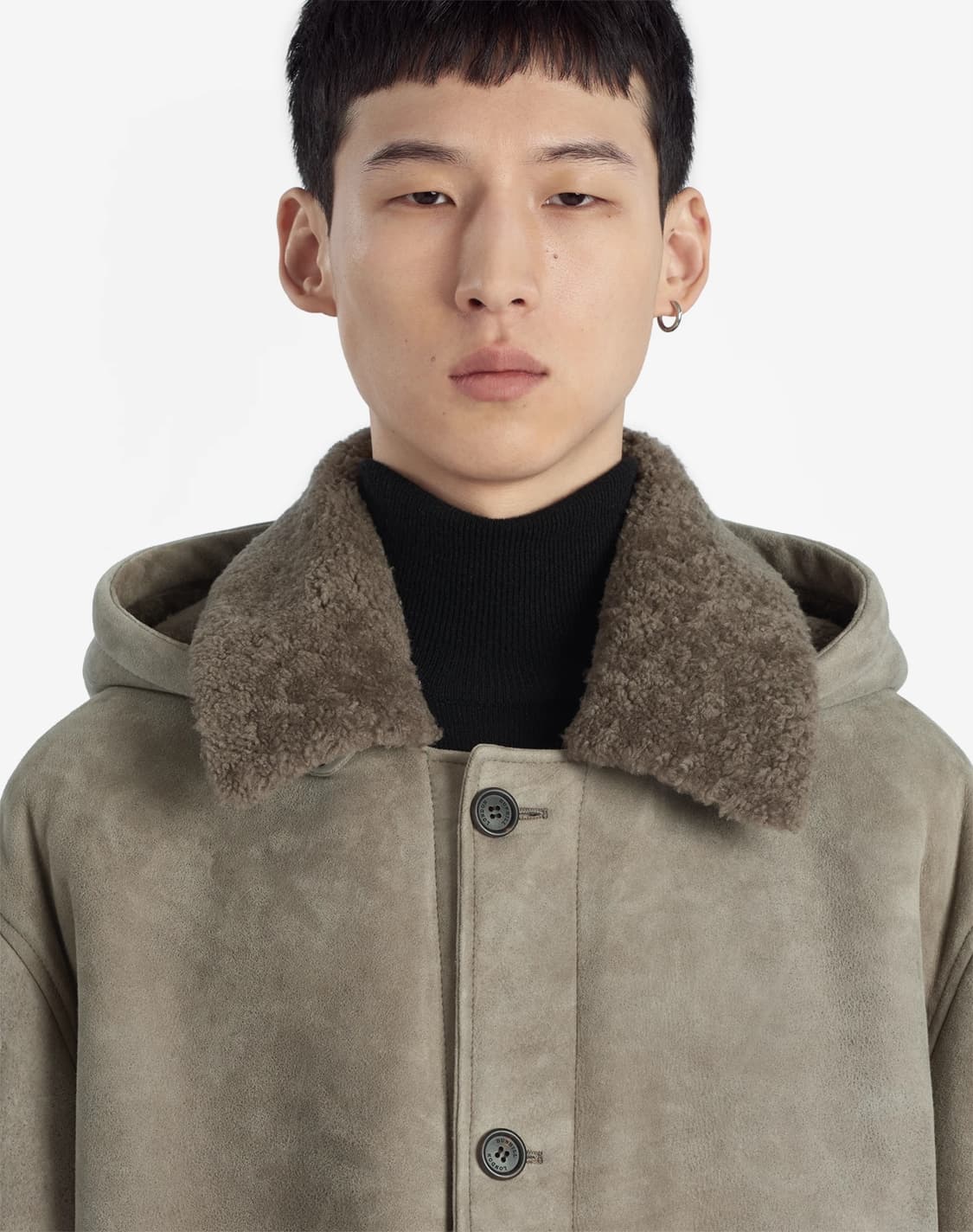 [M] 던힐 램스킨 스웨이드 시어링 무스탕 (로로피아나, 톰포드) 상품이미지5