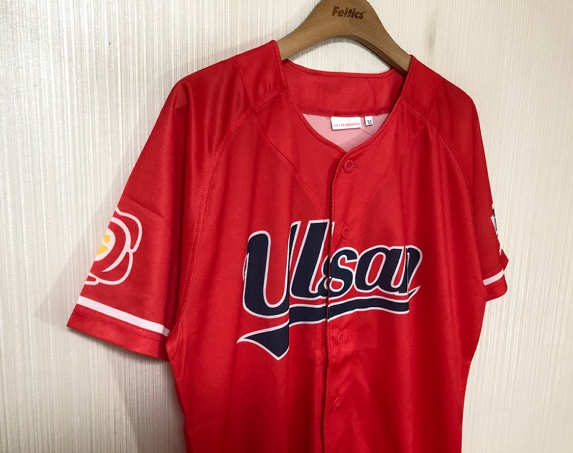 KBO 롯데자이언츠 울산 동백유니폼/져지 M 상품이미지5