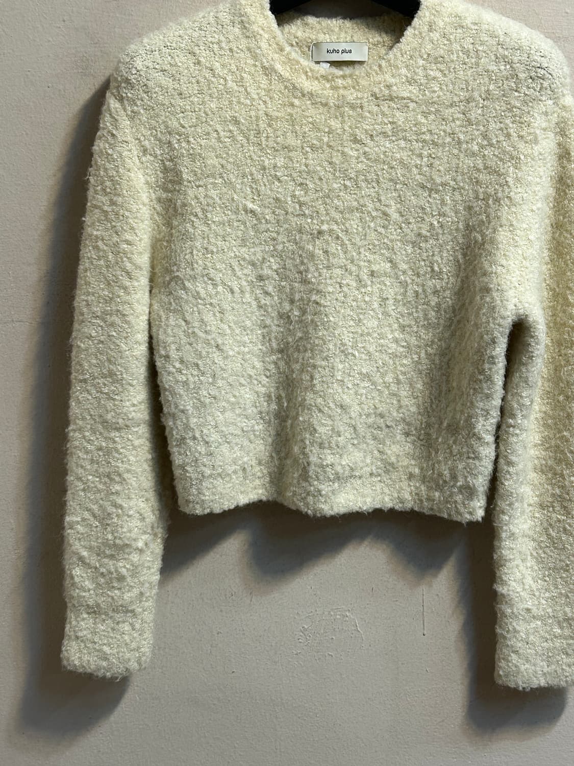 구호 플러스 부클레 텍스처 니트 스웨터 상품이미지3