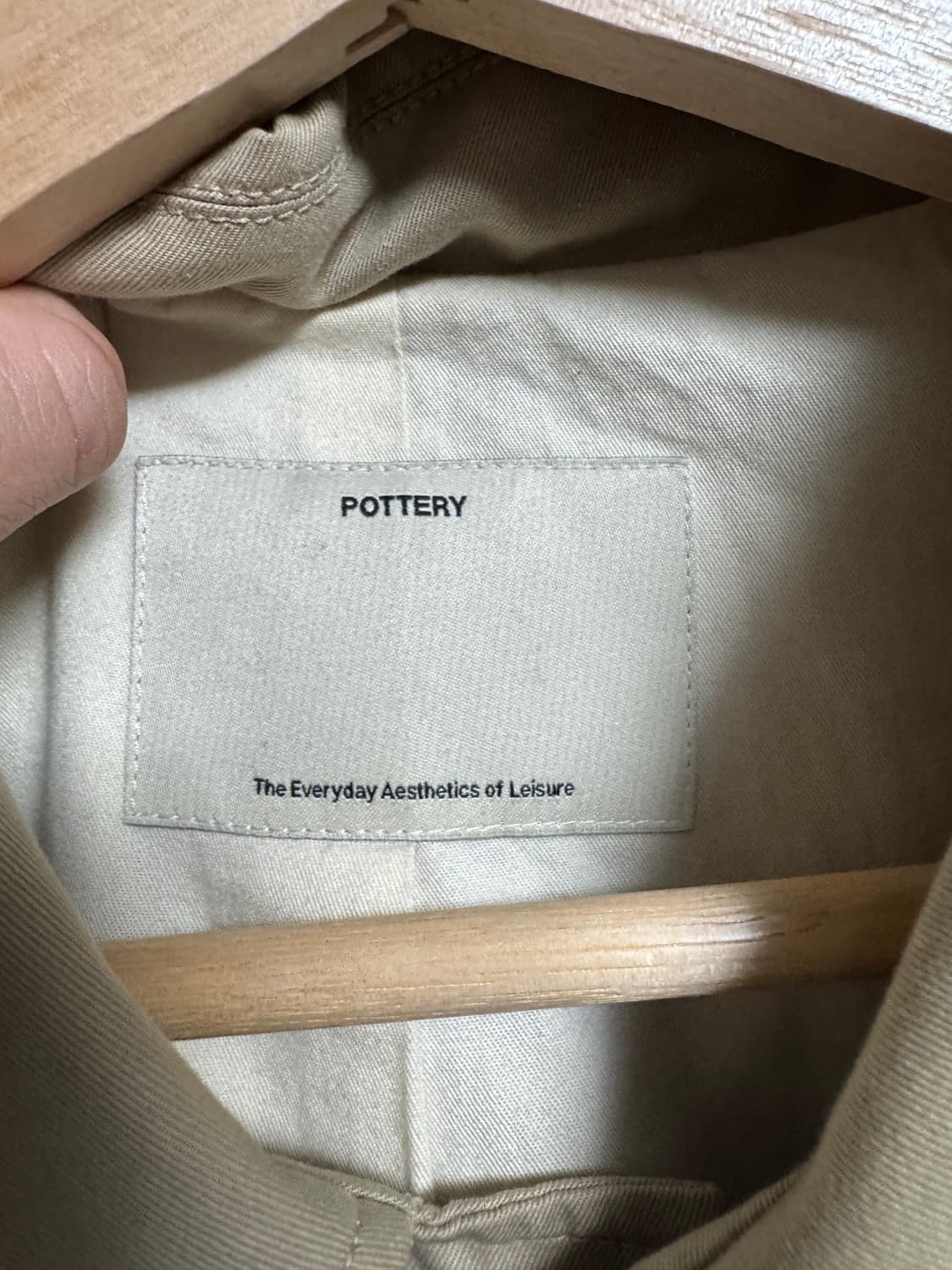 pottery 포터리 코튼 맥 코트 3사이즈 상품이미지5