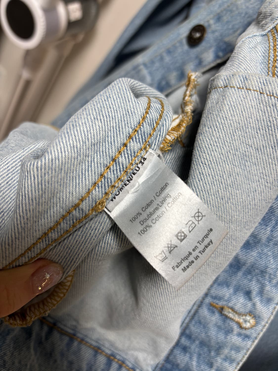 Y/project 오버사이즈 비대친 데님  상품이미지4