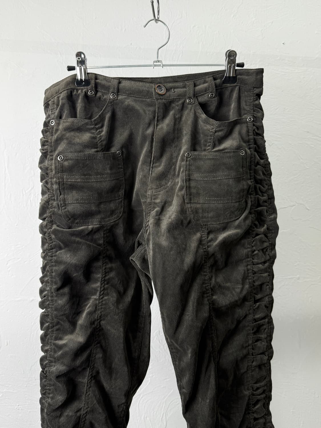 Carouge 셔링 코듀로이 팬츠 상품이미지3