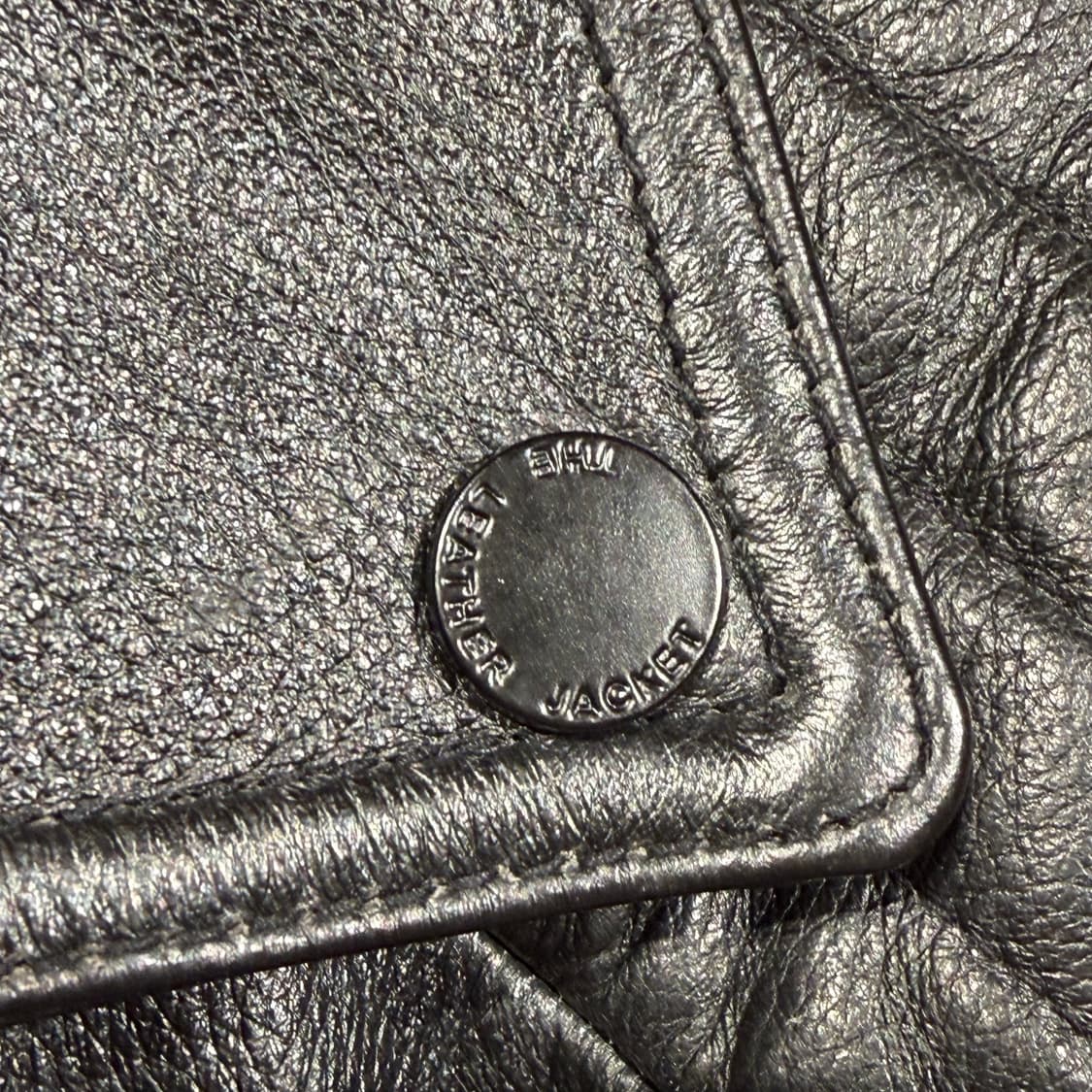 어반바론 헤비 카우레더 더블라이더 자켓 M 소가죽 상품이미지5