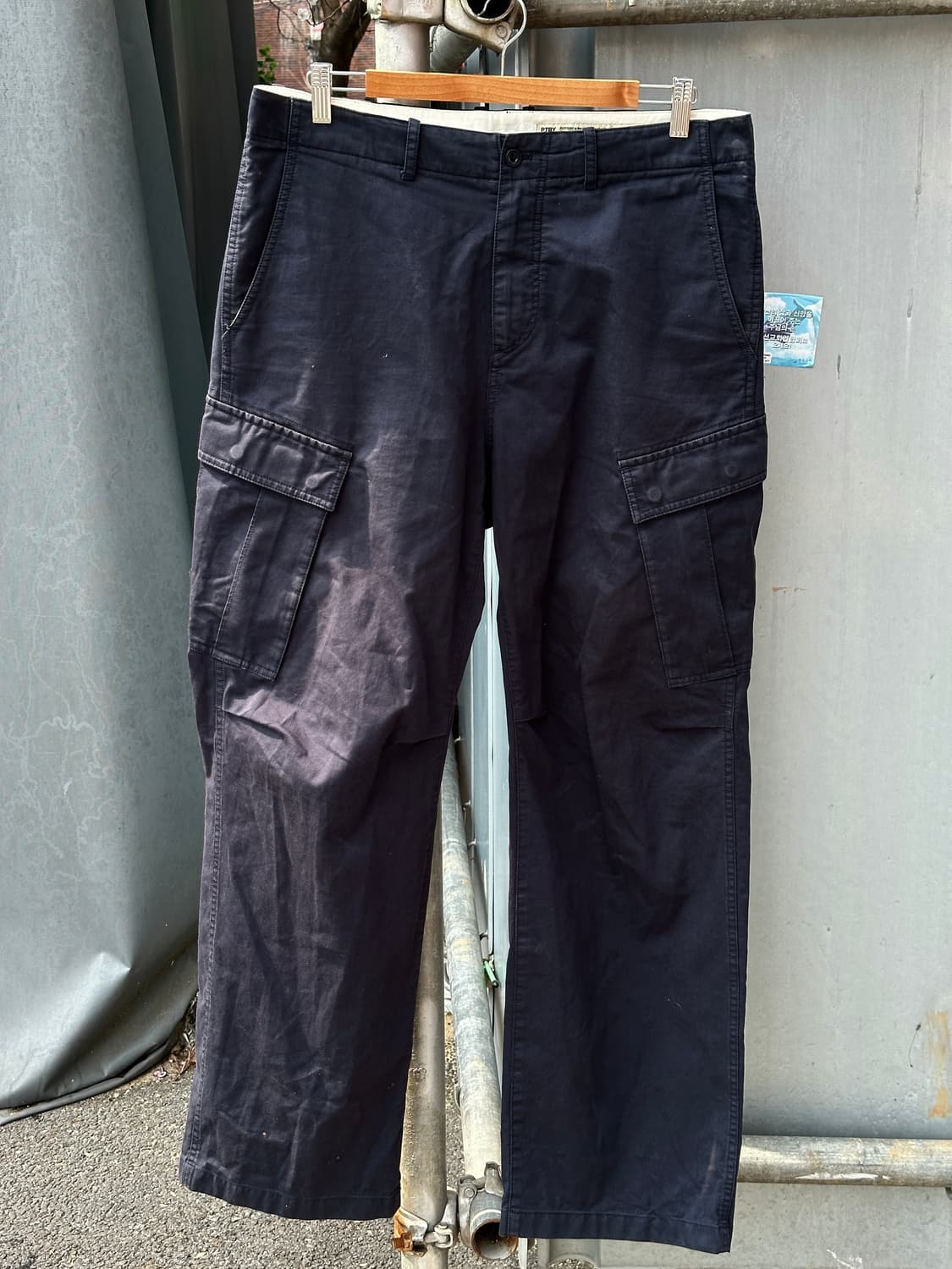 포터리 POTTERY 카고팬츠 네이비 M65 워시드 코튼 4사이즈 상품이미지1