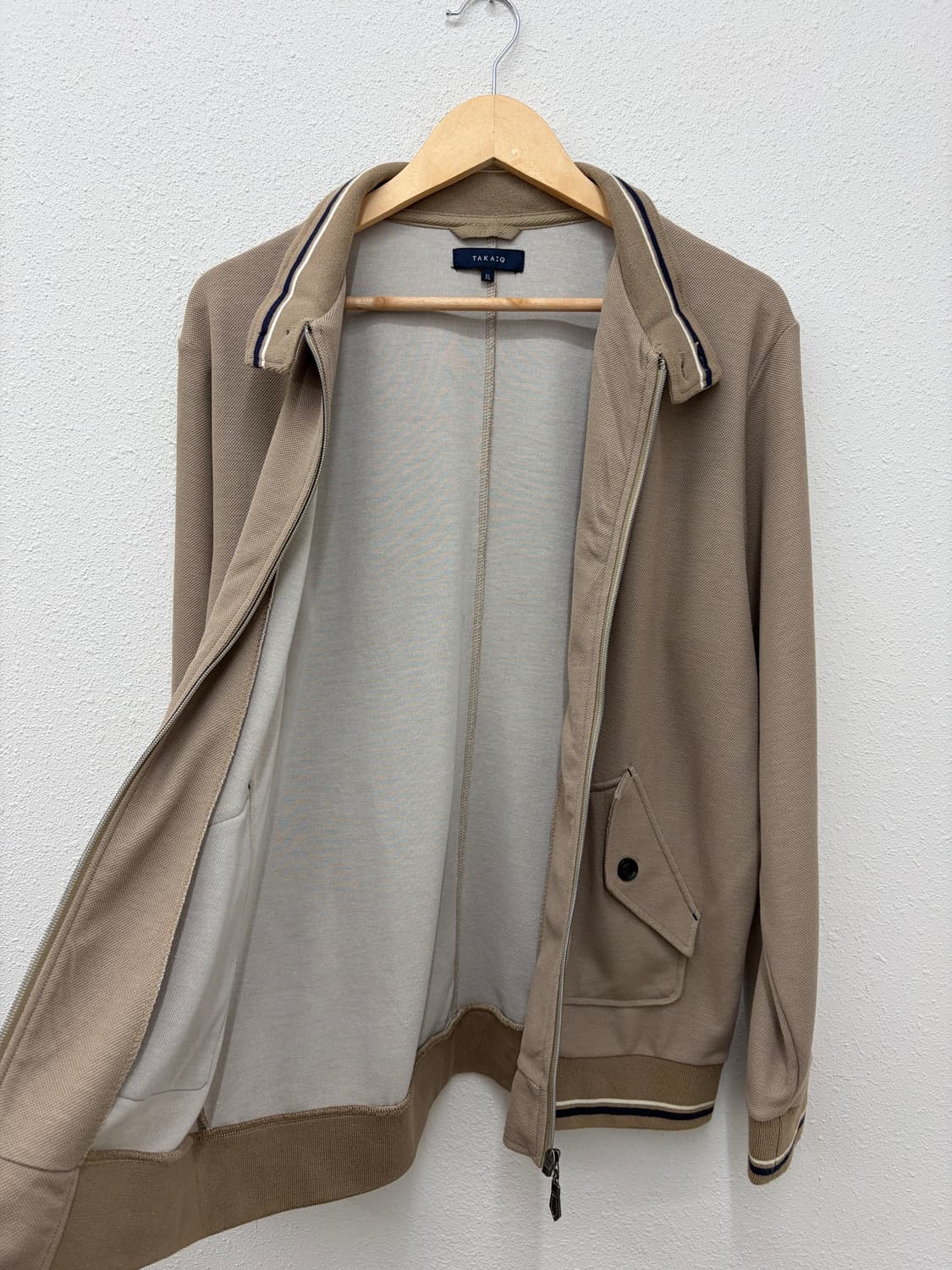 TAKAQ 일본 빈티지 집업 블루종 자켓 상품이미지5
