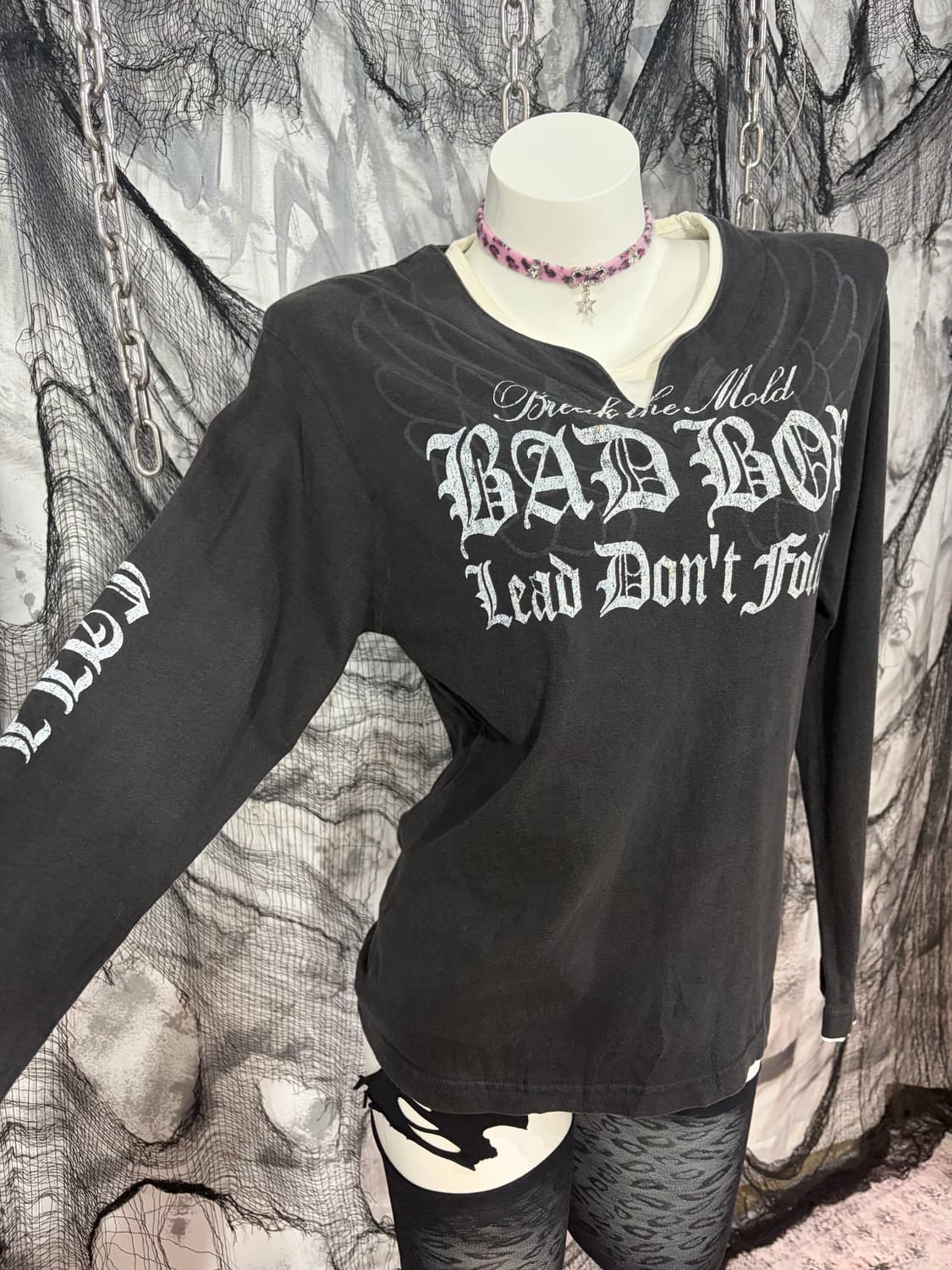 badboy Layered lettering long sleeve 상품이미지5