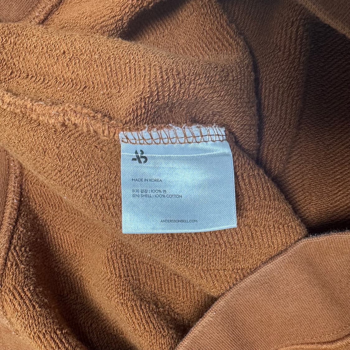 앤더슨벨 로스앤젤레스 맨투맨 L 상품이미지4