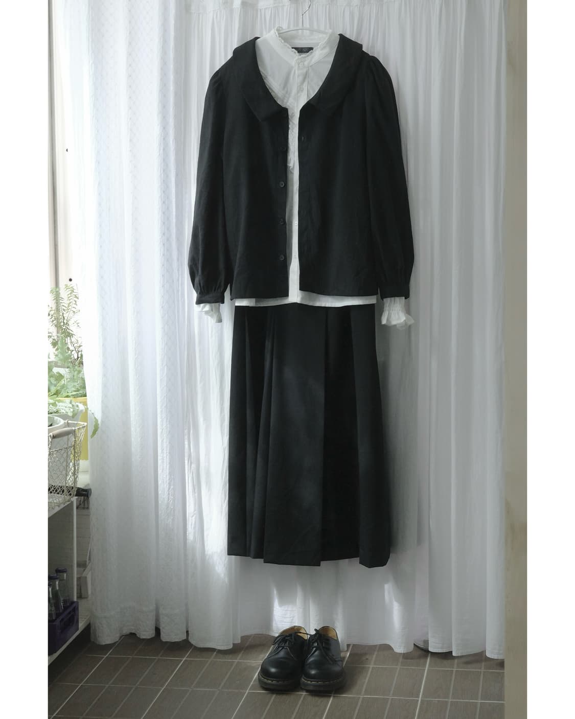 Classic pintuck skirt 상품이미지3