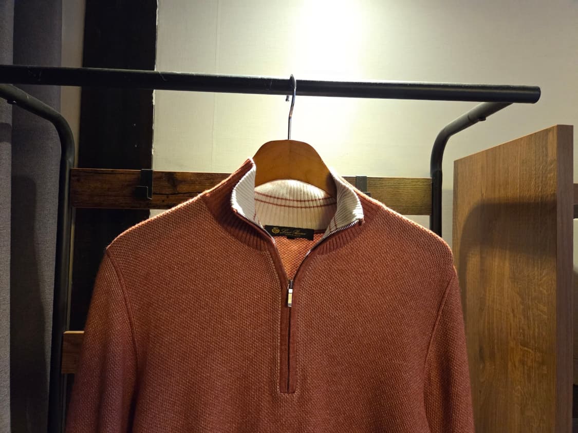 로로피아나 캐시미어 짚업니트 상품이미지4