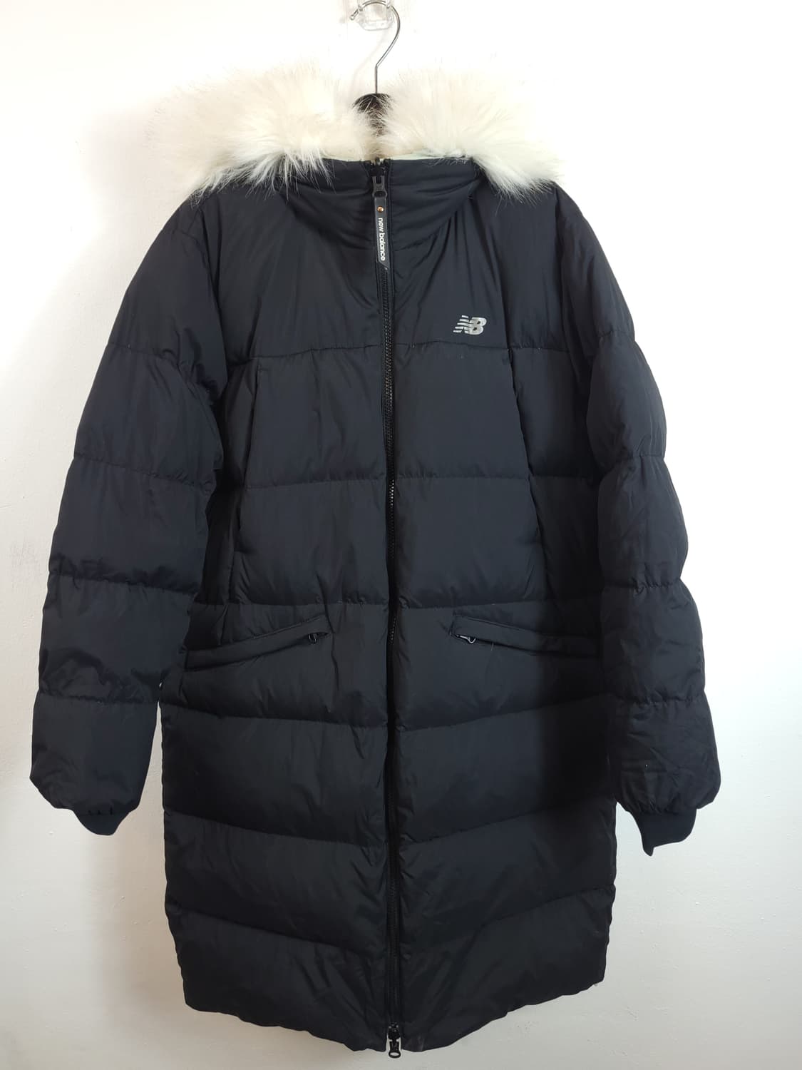 뉴발란스 여성 리버시블 구스롱패딩 90(M) 민트/블랙 상품이미지7