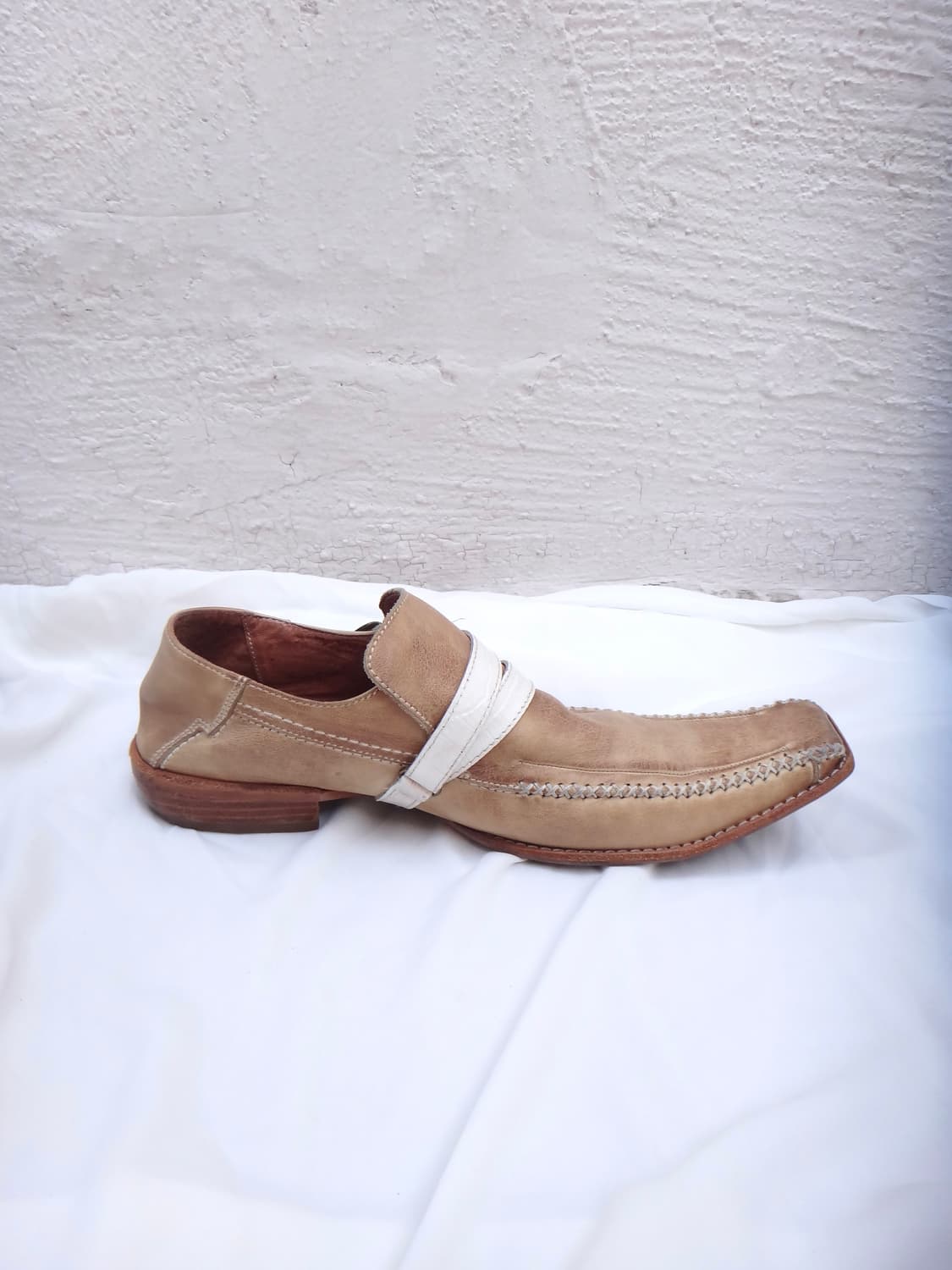 WHOOP DE DOO strap leather shoes / beige 상품이미지6
