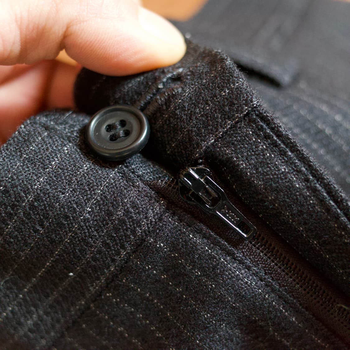 Vintage striped two-tuck wool trouser 상품이미지6