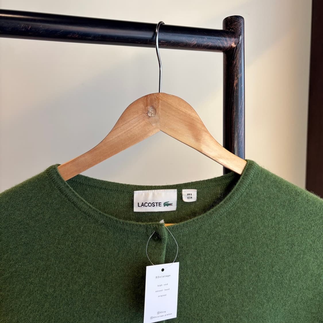 15524 - 라코스테 그린 울 가디건  상품이미지5