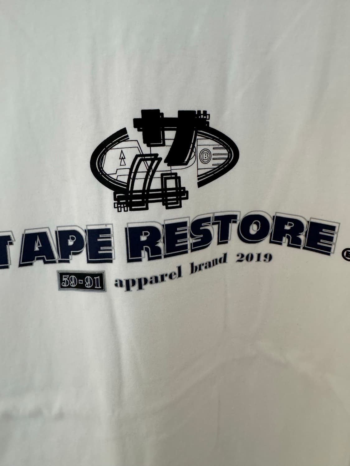 테이프리스토어 반팔 티셔츠 os 상품이미지2