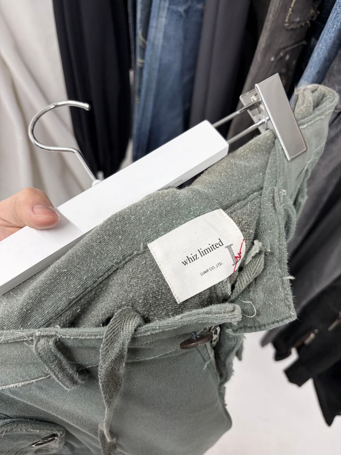 위즈 리미티드 bdu 스웻 카고 와이드 팬츠 상품이미지8